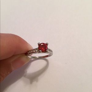 Red Stone Ring